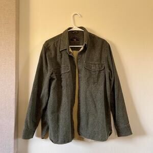 Freedom foundry green flannel shirt